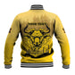 Personalized Buffalo Soldier Baseball Jacket African American Heroes - Yellow - African Pride
