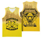 Personalized Buffalo Soldier Basketball Jersey African American Heroes - Yellow - African Pride