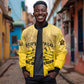 Personalized Buffalo Soldier Bomber Jacket African American Heroes - Yellow - African Pride