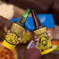 Personalized Buffalo Soldier 4 in 1 Can Cooler Tumbler African American Heroes - Yellow - African Pride