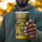 Personalized Buffalo Soldier 4 in 1 Can Cooler Tumbler African American Heroes - Yellow - African Pride