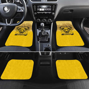 Buffalo Soldier Car Mats African American Heroes - Yellow - African Pride