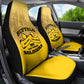 Buffalo Soldier Car Seat Cover African American Heroes - Yellow - African Pride