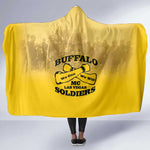 Buffalo Soldier Hooded Blanket African American Heroes - Yellow - African Pride