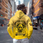 Personalized Buffalo Soldier Hoodie African American Heroes - Yellow - African Pride