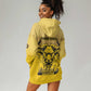 Personalized Buffalo Soldier Hoodie Dress African American Heroes - Yellow - African Pride