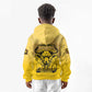 Personalized Buffalo Soldier Kid Hoodie African American Heroes - Yellow - African Pride