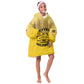 Personalized Buffalo Soldier Kid Wearable Blanket Hoodie African American Heroes - Yellow - African Pride
