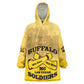 Personalized Buffalo Soldier Kid Wearable Blanket Hoodie African American Heroes - Yellow - African Pride