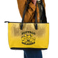 Buffalo Soldier Leather Tote Bag African American Heroes - Yellow - African Pride