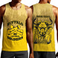 Personalized Buffalo Soldier Men Tank Top African American Heroes - Yellow - African Pride
