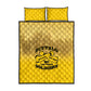 Buffalo Soldier Quilt Bed Set African American Heroes - Yellow - African Pride