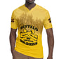 Personalized Buffalo Soldier Rugby Jersey African American Heroes - Yellow - African Pride