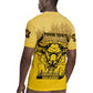 Personalized Buffalo Soldier Rugby Jersey African American Heroes - Yellow - African Pride
