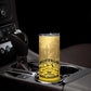Personalized Buffalo Soldier Skinny Tumbler African American Heroes - Yellow - African Pride