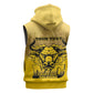 Personalized Buffalo Soldier Sleeveless Hoodie African American Heroes - Yellow - African Pride