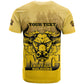 Personalized Buffalo Soldier T shirt African American Heroes - Yellow - African Pride