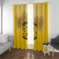 Buffalo Soldier Window Curtain African American Heroes - Yellow - African Pride