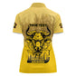 Personalized Buffalo Soldier Women Polo Shirt African American Heroes - Yellow - African Pride