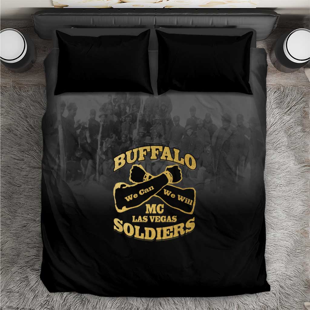 Buffalo Soldier Bedding Set African American Heroes - Black - African Pride