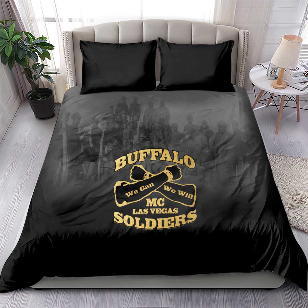 Buffalo Soldier Bedding Set African American Heroes - Black - African Pride
