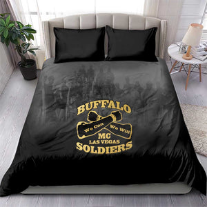 Buffalo Soldier Bedding Set African American Heroes - Black - African Pride