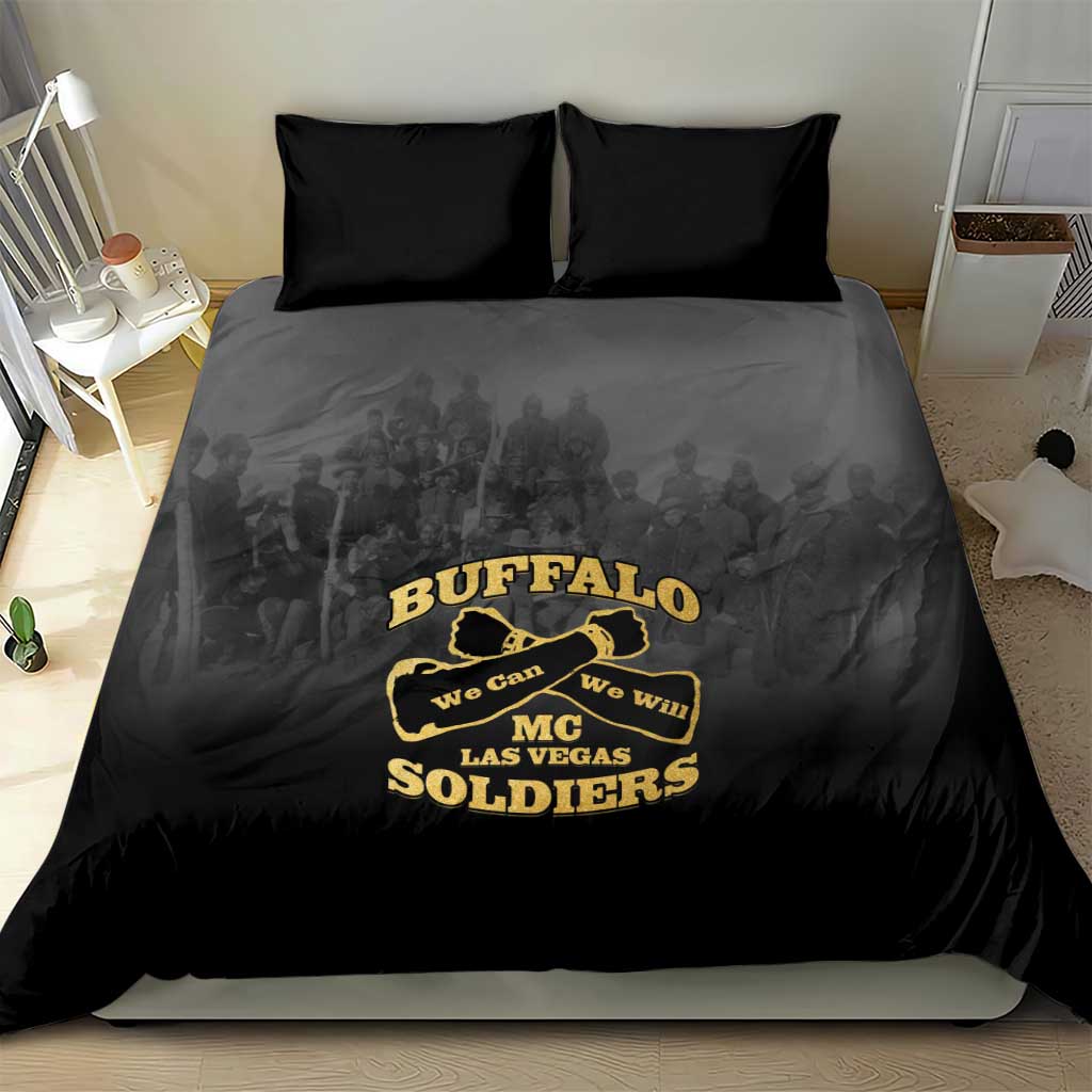 Buffalo Soldier Bedding Set African American Heroes - Black - African Pride