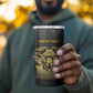 Personalized Buffalo Soldier 4 in 1 Can Cooler Tumbler African American Heroes - Black - African Pride