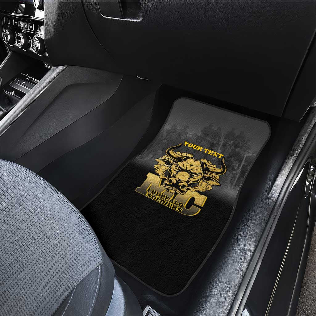 Buffalo Soldier Car Mats African American Heroes - Black - African Pride