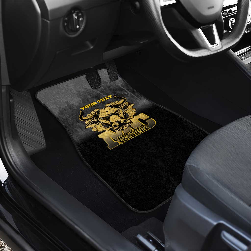 Buffalo Soldier Car Mats African American Heroes - Black - African Pride