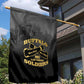 Buffalo Soldier Garden Flag African American Heroes - Black - African Pride