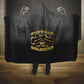 Buffalo Soldier Hooded Blanket African American Heroes - Black - African Pride