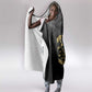 Buffalo Soldier Hooded Blanket African American Heroes - Black - African Pride