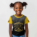 Personalized Buffalo Soldier Kid T shirt African American Heroes - Black - African Pride