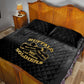 Buffalo Soldier Quilt Bed Set African American Heroes - Black - African Pride