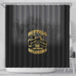 Buffalo Soldier Shower Curtain African American Heroes - Black - African Pride