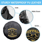 Buffalo Soldier Spare Tire Cover African American Heroes - Black - African Pride