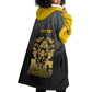 Personalized Buffalo Soldier Wearable Blanket Hoodie African American Heroes - Black - African Pride