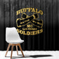 Buffalo Soldier Window Curtain African American Heroes - Black - African Pride