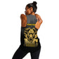 Personalized Buffalo Soldier Women Racerback Tank African American Heroes - Black - African Pride