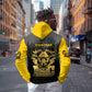 Personalized Buffalo Soldier Zip Hoodie African American Heroes - Black - African Pride