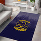 Buffalo Soldier Area Rug African American Heroes - Navy Blue - African Pride