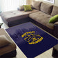 Buffalo Soldier Area Rug African American Heroes - Navy Blue - African Pride
