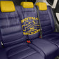 Buffalo Soldier Back Car Seat Cover African American Heroes - Navy Blue - African Pride