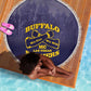 Buffalo Soldier Beach Blanket African American Heroes - Navy Blue - African Pride