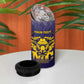 Personalized Buffalo Soldier 4 in 1 Can Cooler Tumbler African American Heroes - Navy Blue - African Pride