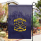 Buffalo Soldier Garden Flag African American Heroes - Navy Blue - African Pride