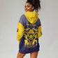 Personalized Buffalo Soldier Hoodie Dress African American Heroes - Navy Blue - African Pride