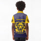 Personalized Buffalo Soldier Kid Polo Shirt African American Heroes - Navy Blue - African Pride