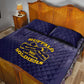 Buffalo Soldier Quilt Bed Set African American Heroes - Navy Blue - African Pride